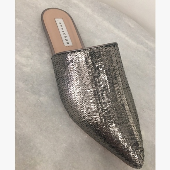 NEW James Chan Tessa Pewter Pitone Leather - Picture 2 of 2